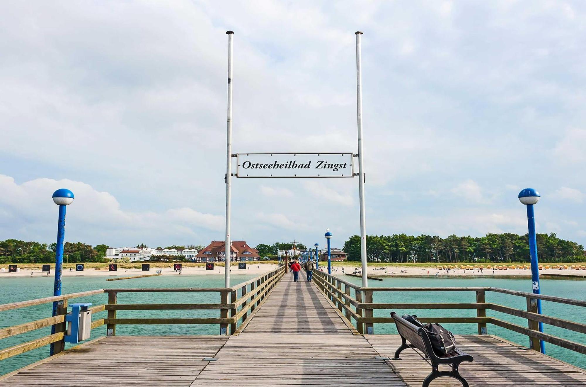 Kleine Freiheit An Der Seebruecke Zingst Exterior foto